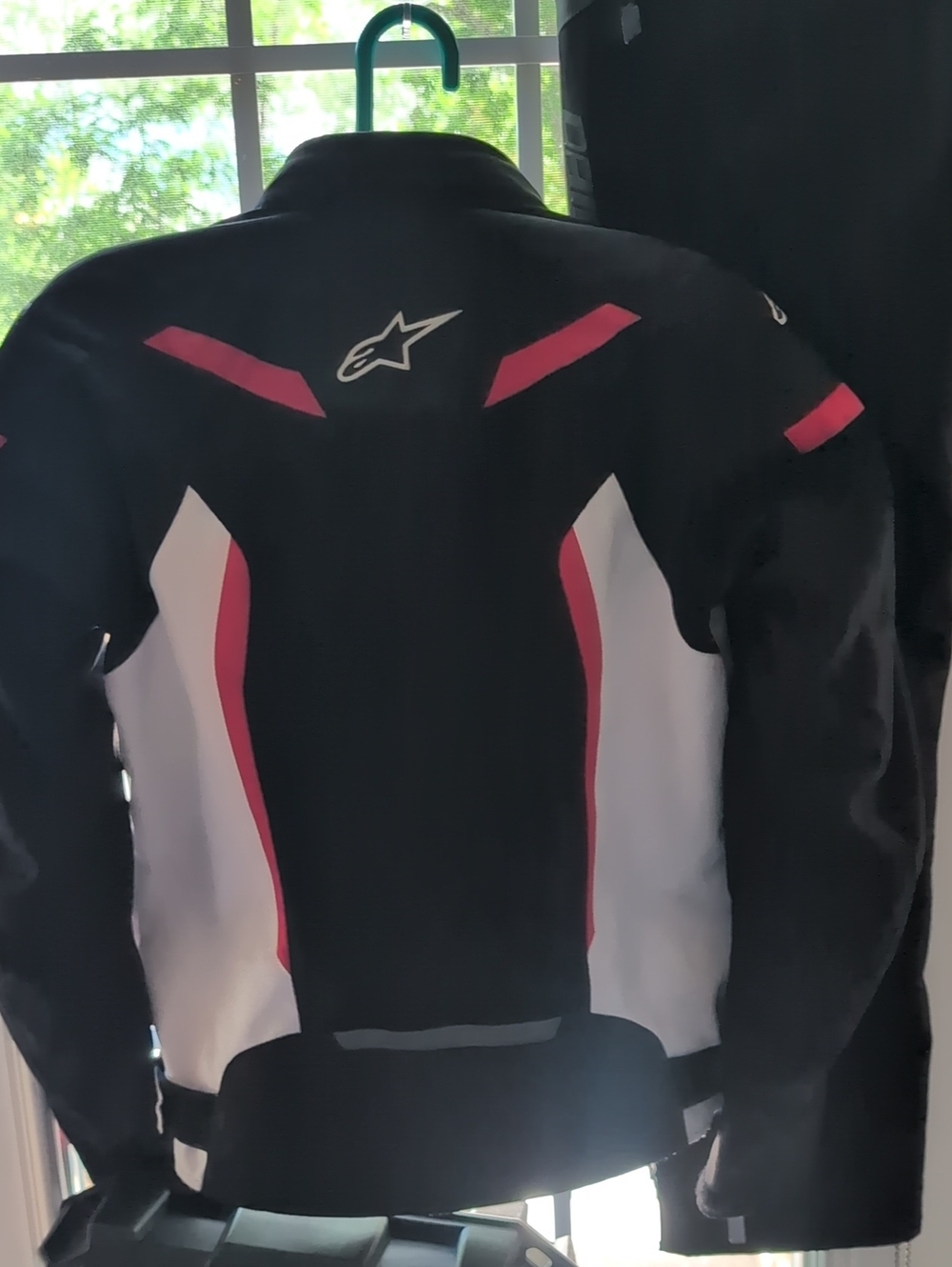 Alpinestars Black White Pink Women's Motorcycle Jacket